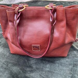 Dooney & Bourke Rich Burgundy Leather Barlow Bag never used-perfect condition..